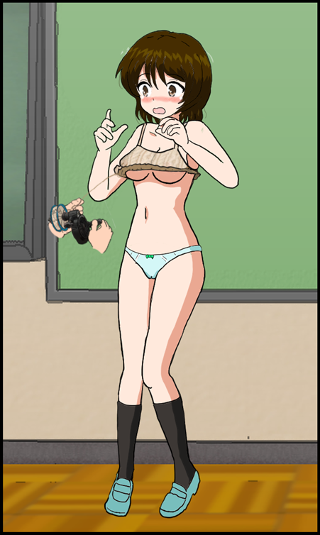 ついでに下乳バージョンも。